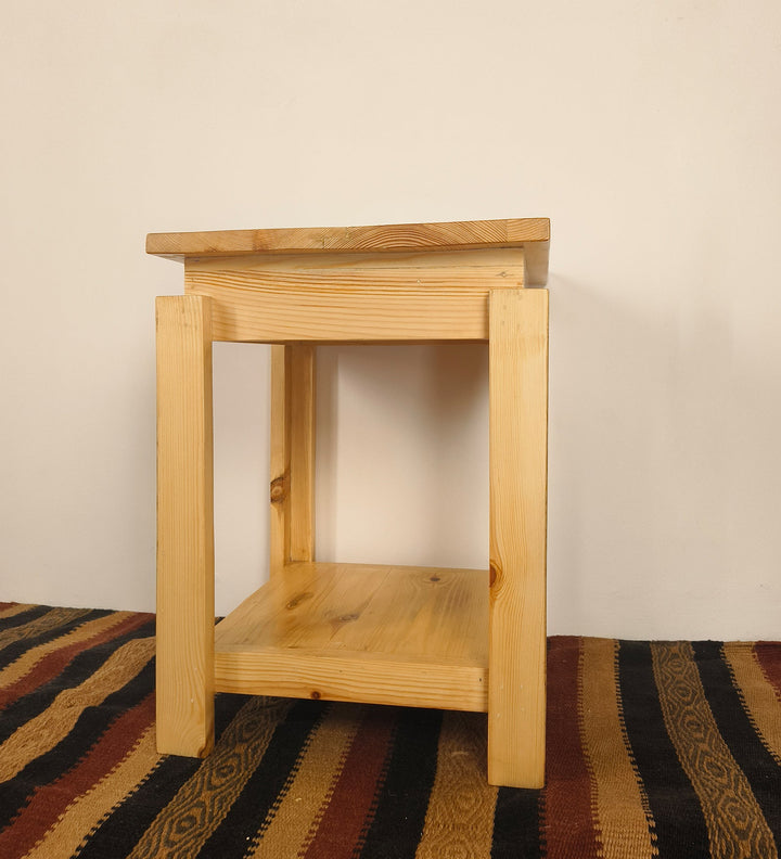 Celine Solid Wood End Table