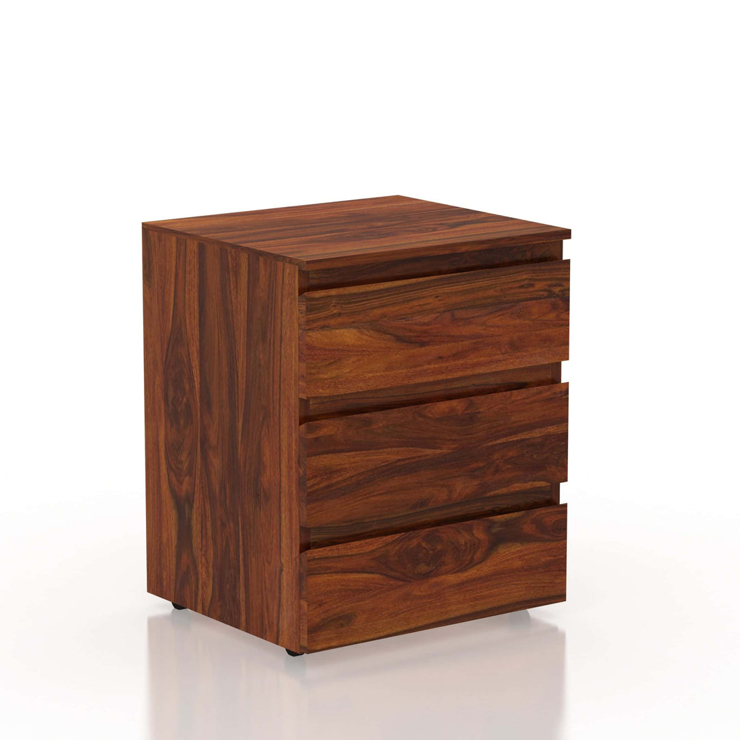 Jeshper Solid Sheesham Wood Study Table With Drawer Unit - 1 Year Warranty