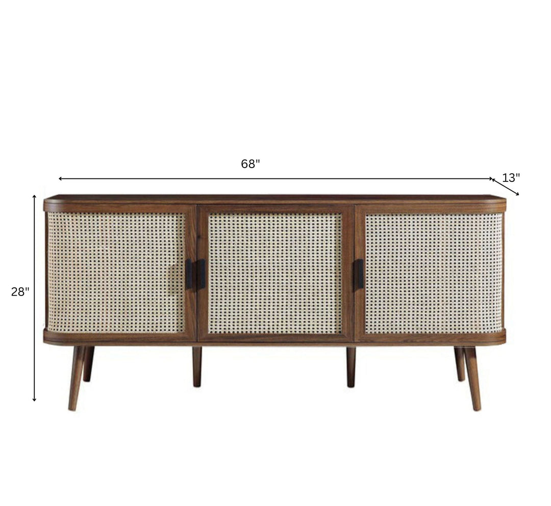 Demyan Wooden 4.5FT Console