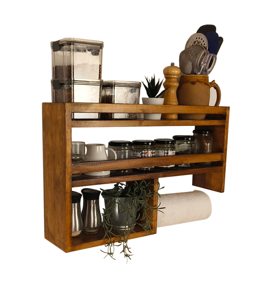 ELEANOR Wooden Kitchen Storage Rack