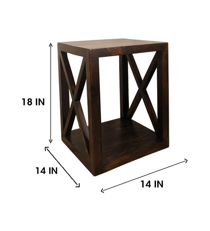 BERT Solid Wood End Table