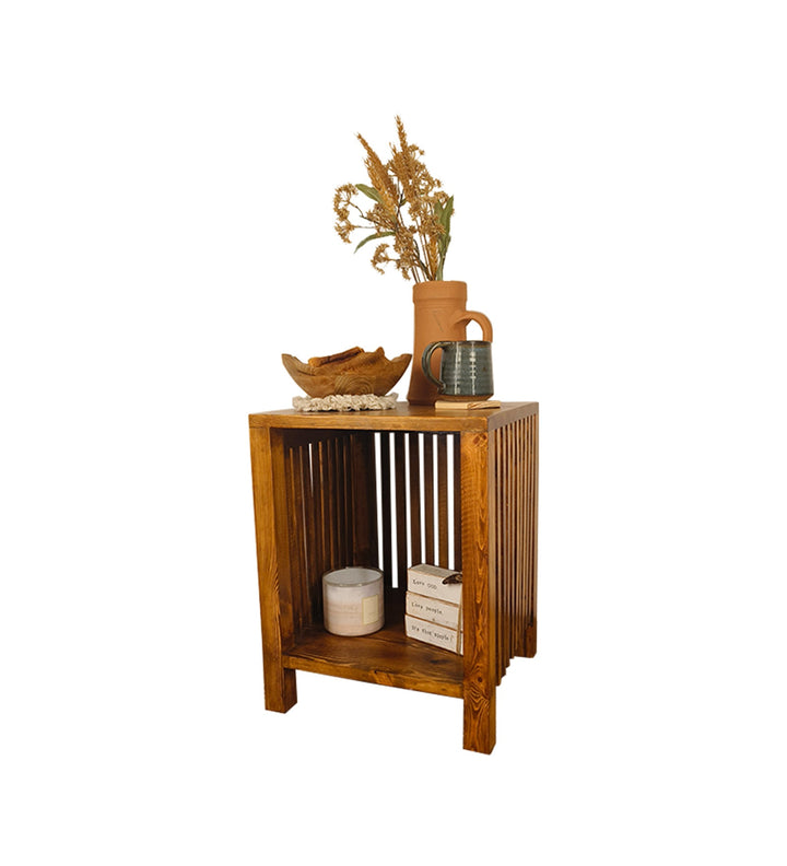 RUFUS Solid Wood End Table