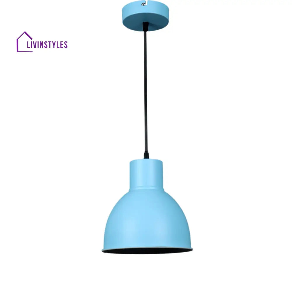 1965 Monging Blue Hanging Light By Ss Lightings Lamp