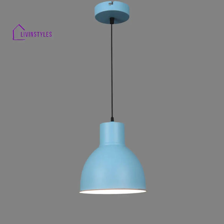 1965 Monging Blue Hanging Light By Ss Lightings Lamp