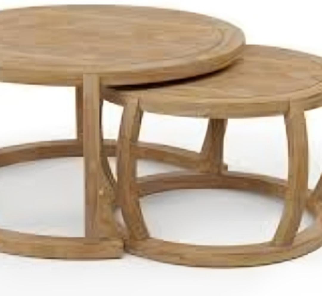 Gauri Wooden Nesting Centre Tables