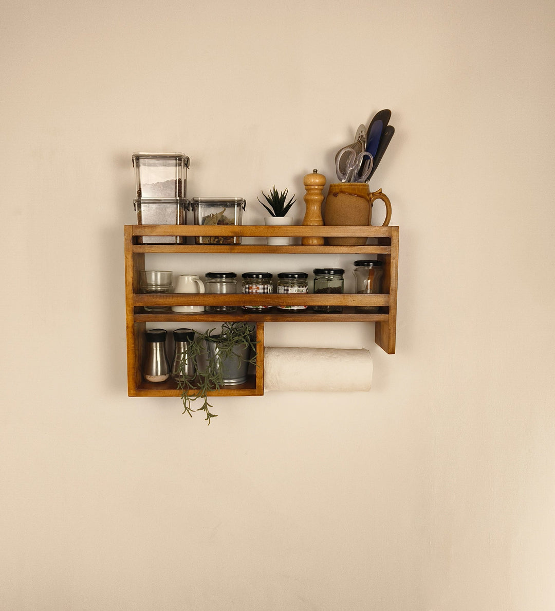 ELEANOR Wooden Kitchen Storage Rack