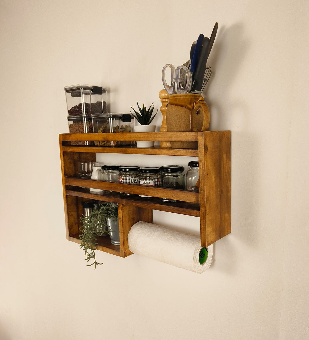 ELEANOR Wooden Kitchen Storage Rack