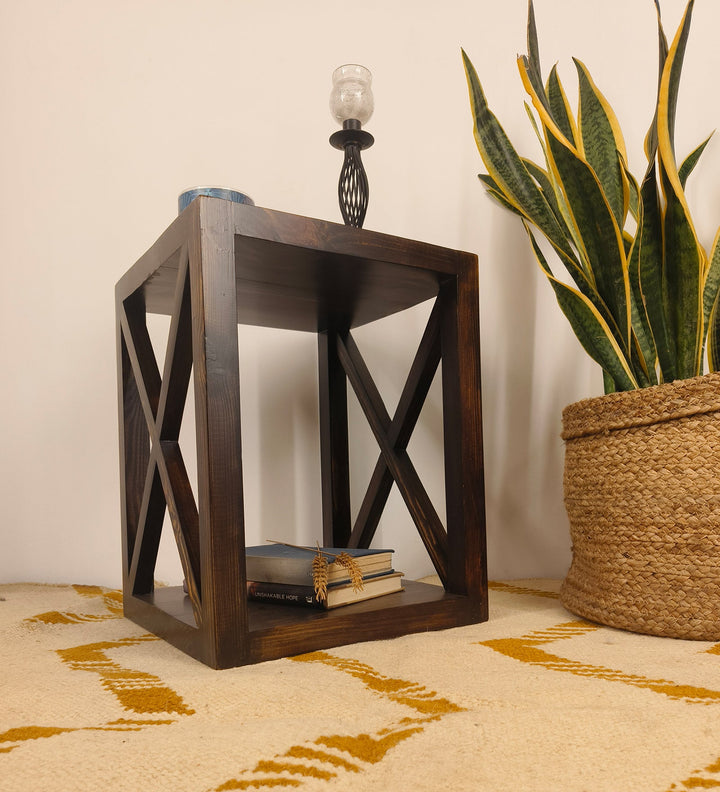 BERT Solid Wood End Table