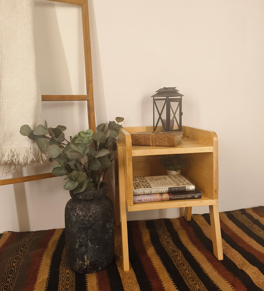 CLEMENT Solid Wood End Table