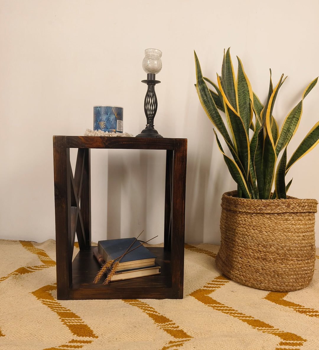 BERT Solid Wood End Table