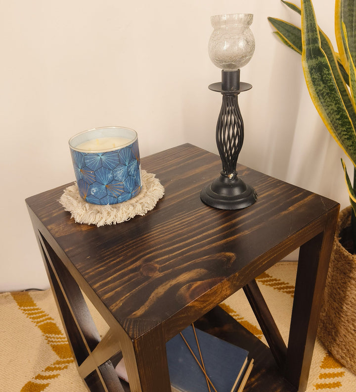 BERT Solid Wood End Table