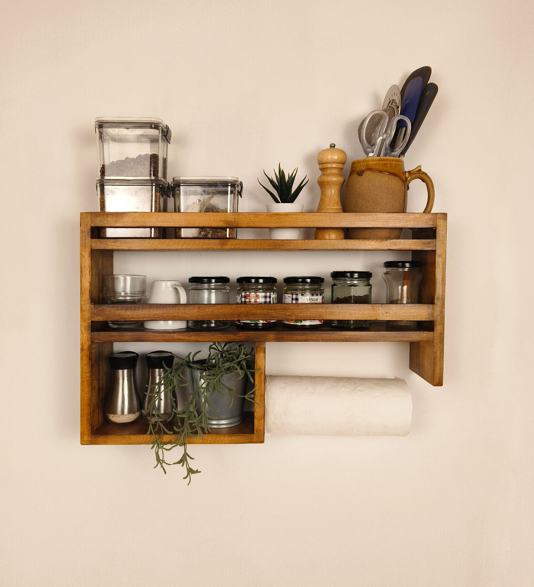 ELEANOR Wooden Kitchen Storage Rack