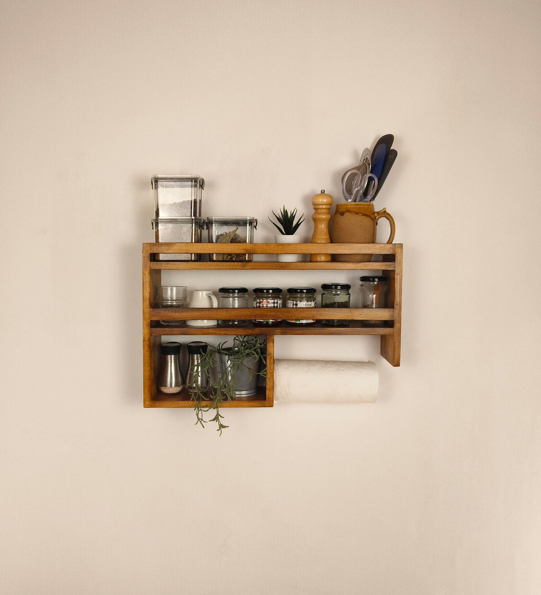 ELEANOR Wooden Kitchen Storage Rack