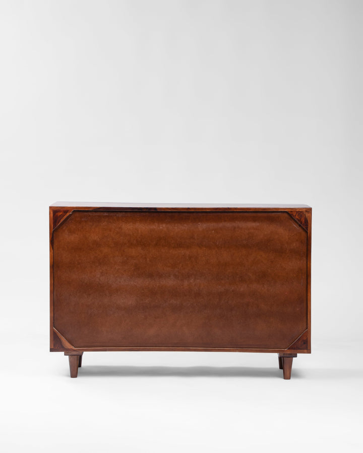 Agafia Mango Wood and Cane Sideboard