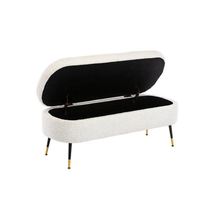 Ruslana Ivory Escape Storage Bench