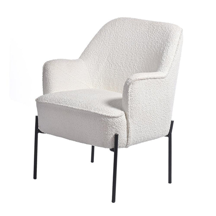 Milana Boucle Fabric Arm chair