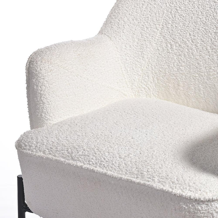 Milana Boucle Fabric Arm chair