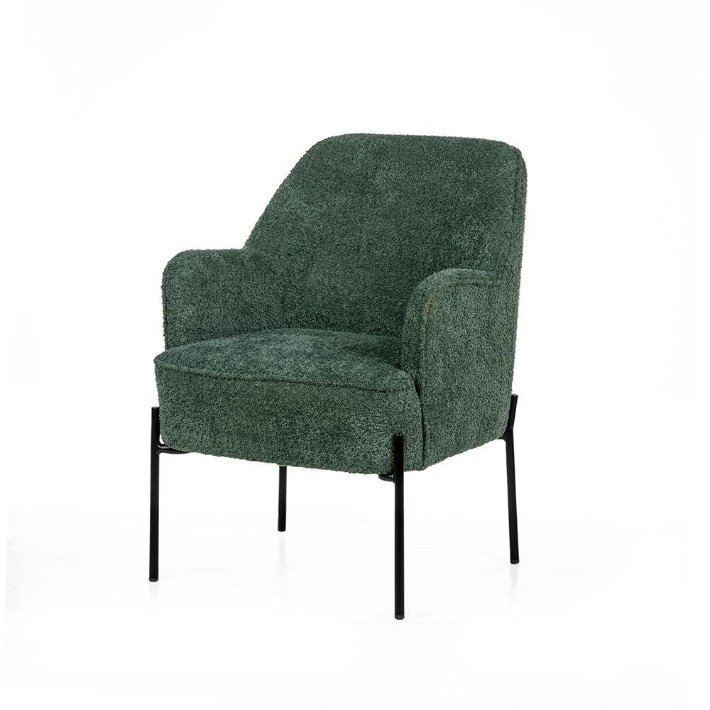 Milana Boucle Fabric Arm chair