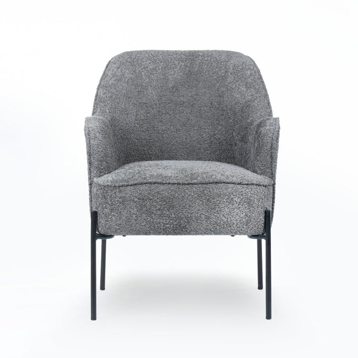 Milana Boucle Fabric Arm chair