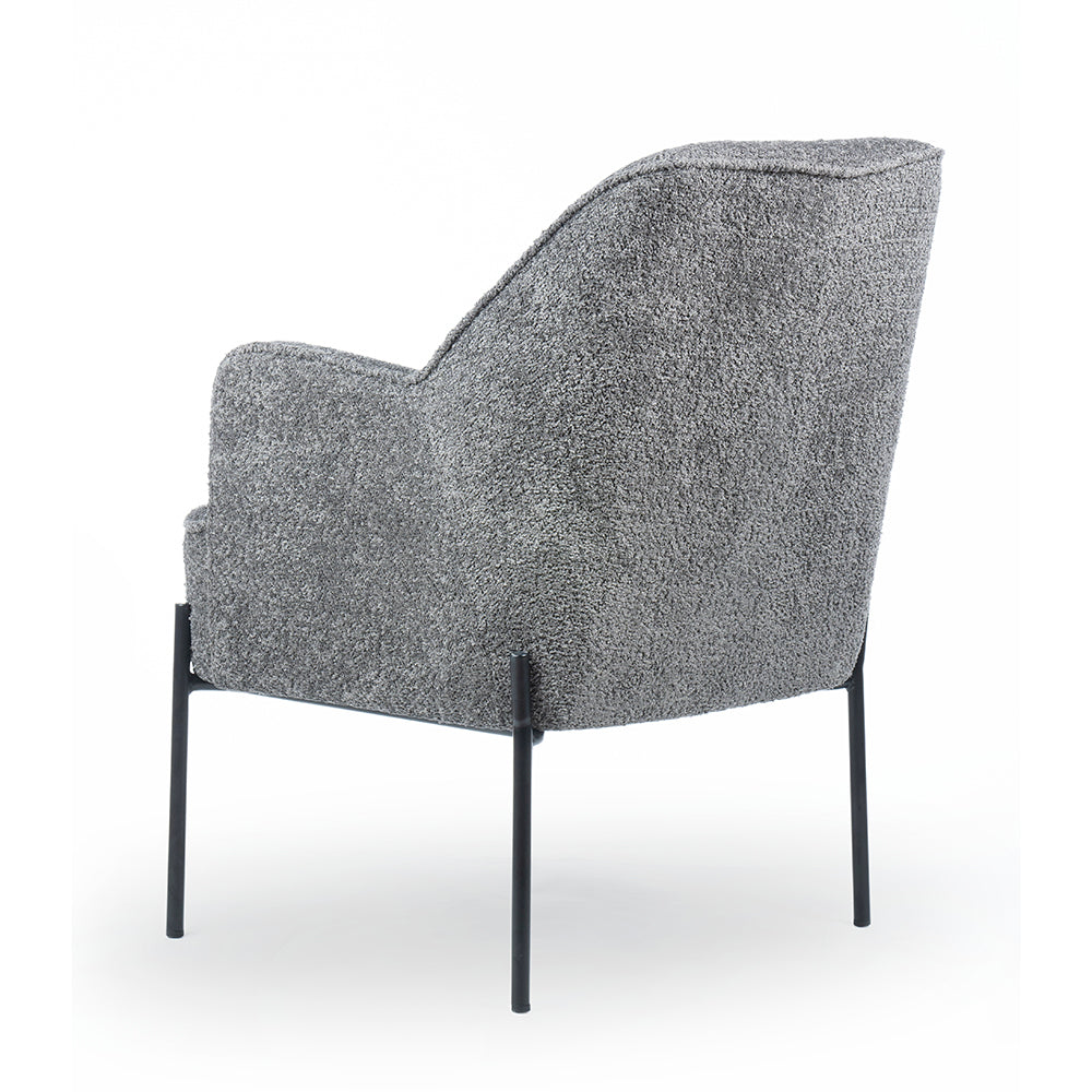 Milana Boucle Fabric Arm chair