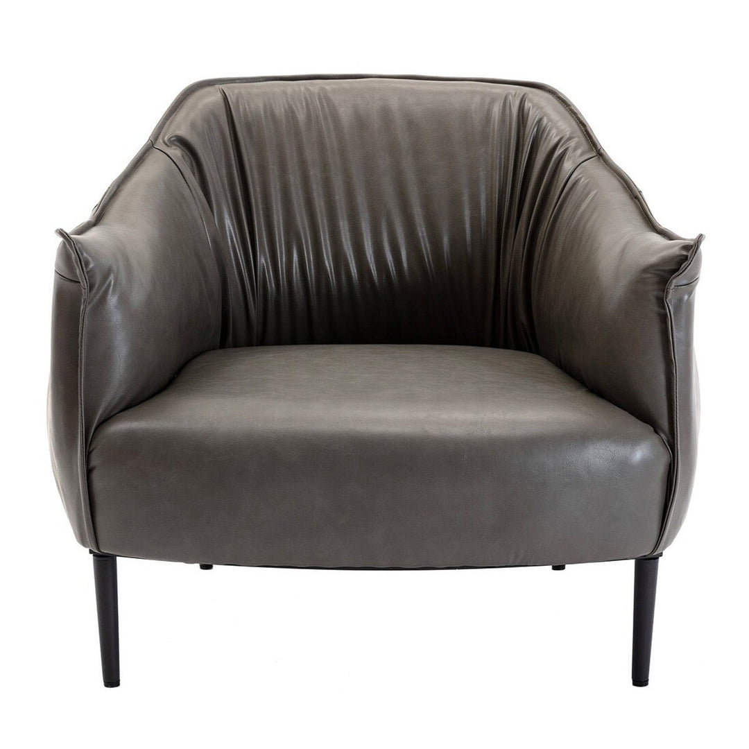 Noyabrina Tufted Bergère Chair Grey