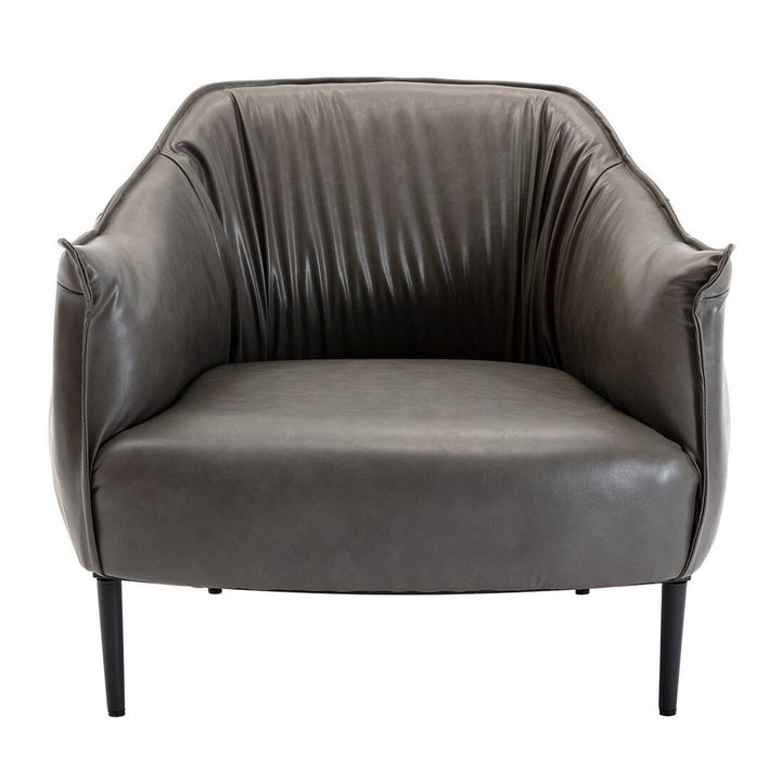 Noyabrina Tufted Bergère Chair Grey