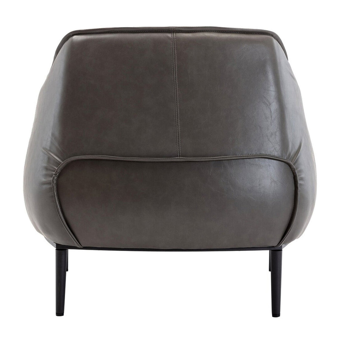 Noyabrina Tufted Bergère Chair Grey