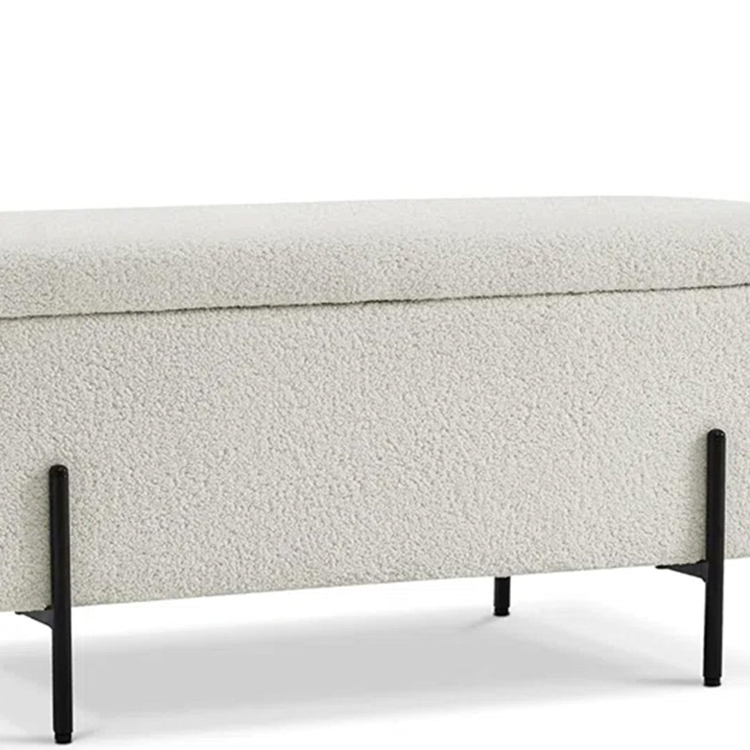 Solomiya Beige Bliss Storage Bench