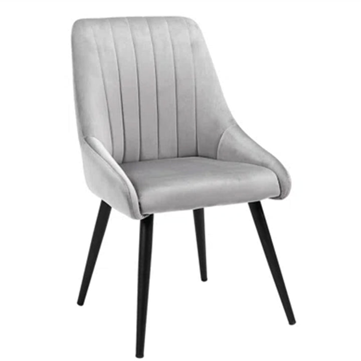 Velvet Dining Chair: Luxury Upgrade Grey