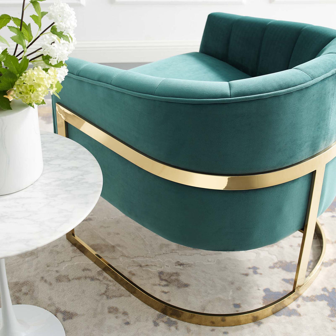 Aishwarya Living Room Chair - Teal