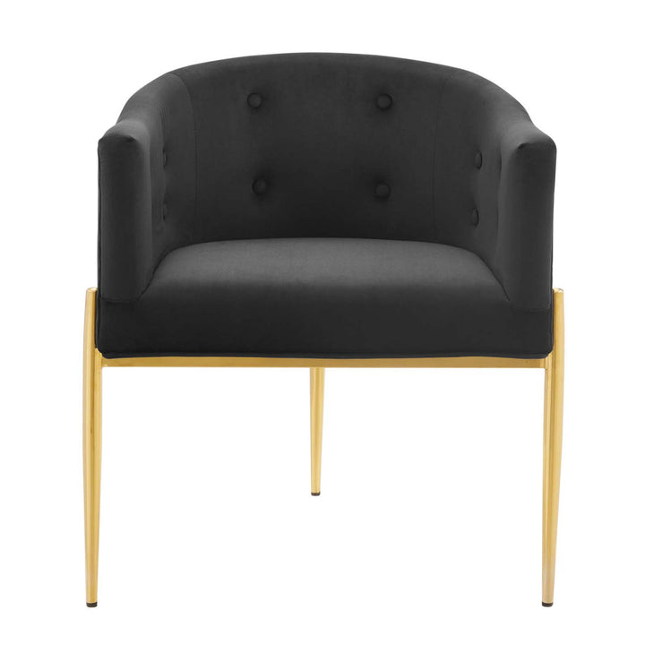 Abhinav Living Room Chair- Black