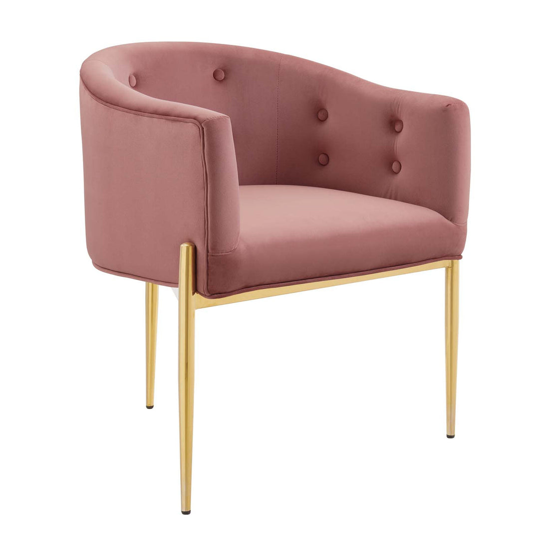 Abhinav Living Room Chair - Pink