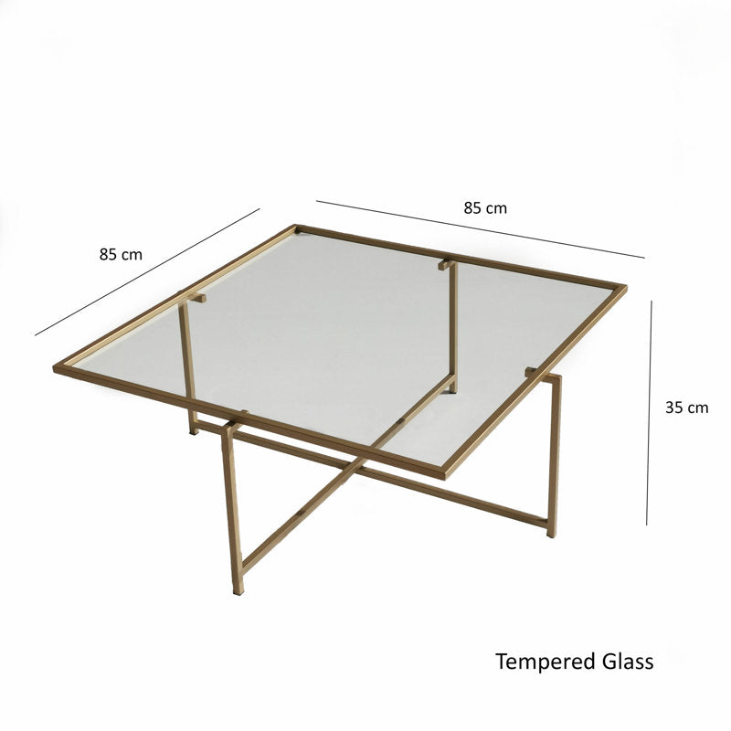 Monarch Metal Coffee Table for Living Room