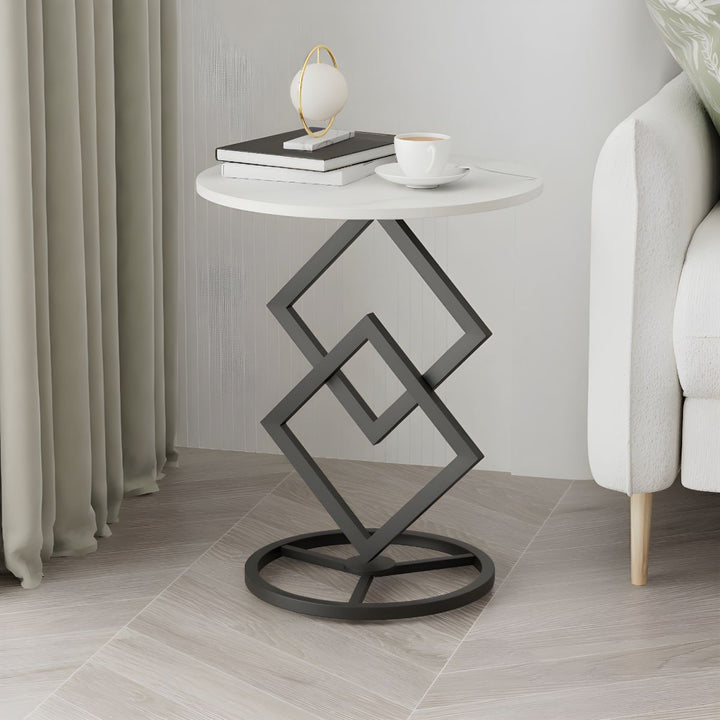 Abigail Metal Side Table for Living Room