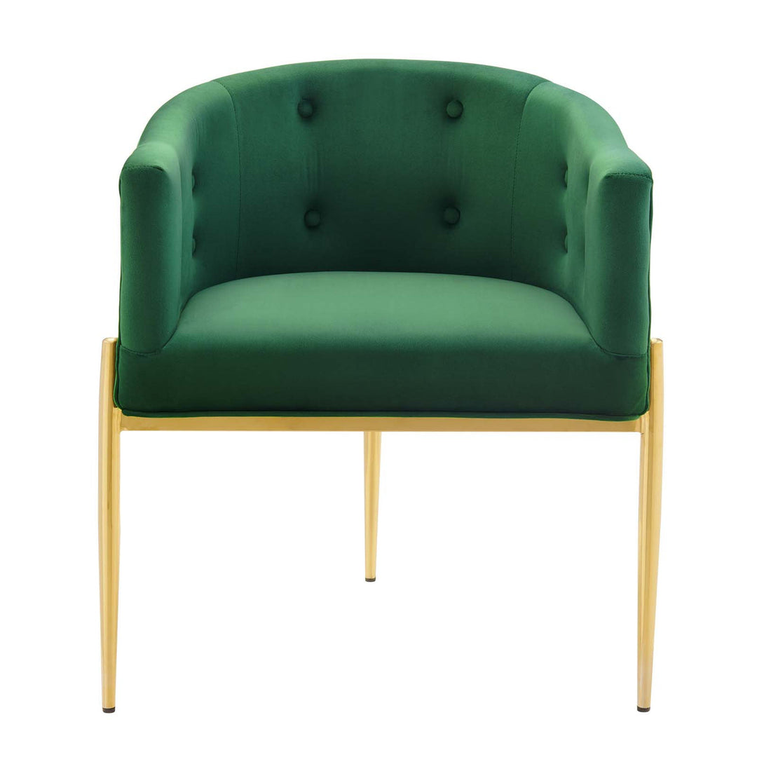 Abhinav Living Room Chair - Green