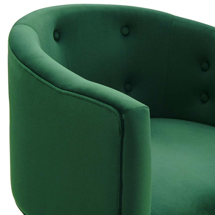 Abhinav Living Room Chair - Green