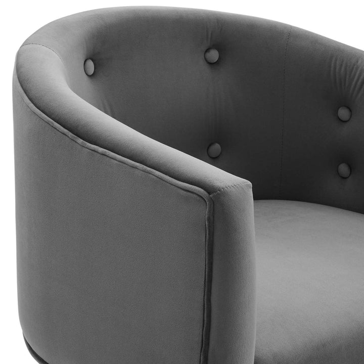 Abhinav Living Room Chair - Grey