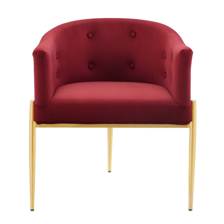 Abhinav Living Room Chair - Red