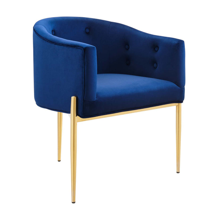 Abhinav Living Room Chair - Blue