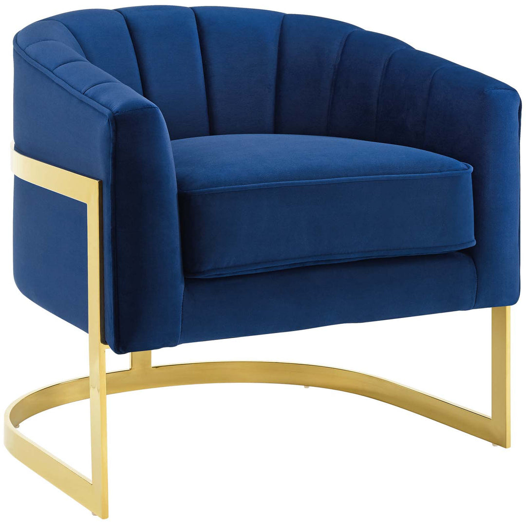 Aishwarya Living Room Chair - Blue