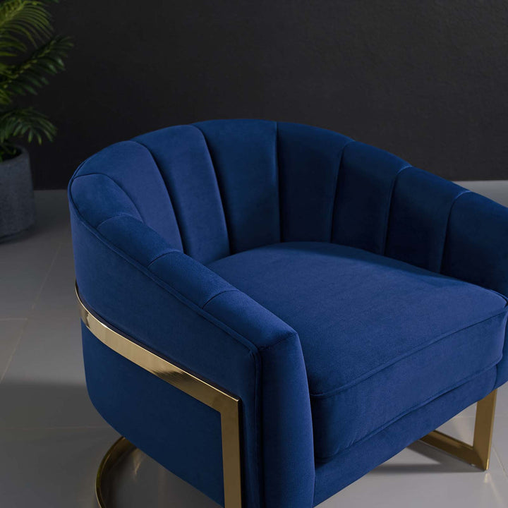 Aishwarya Living Room Chair - Blue