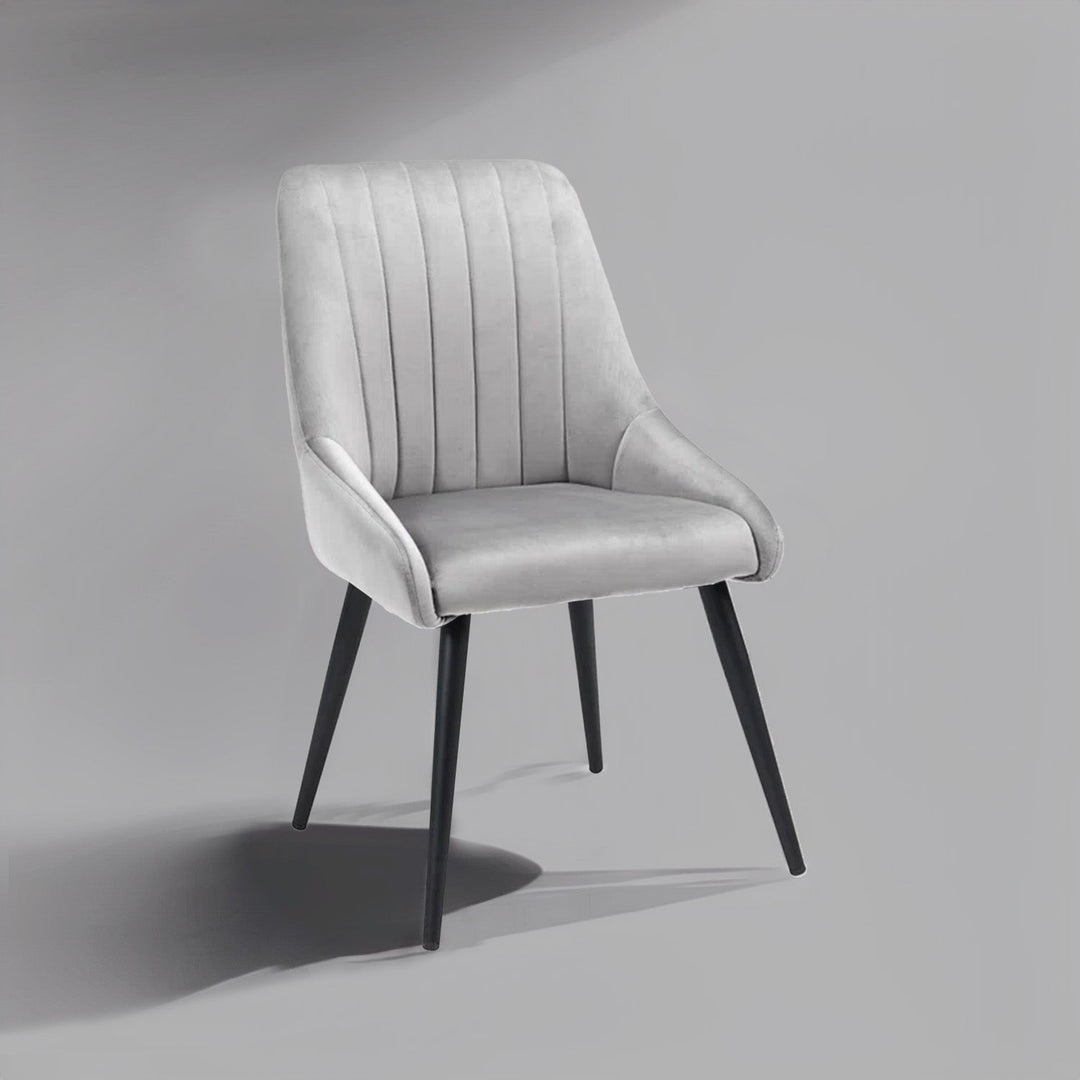 Velvet Dining Chair: Luxury Upgrade Grey