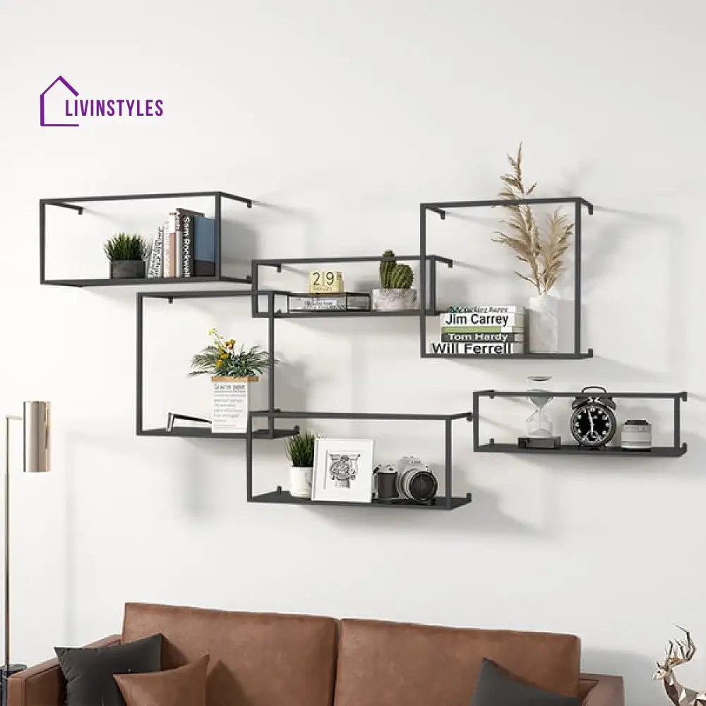 Aaron Metal Wall Shelves