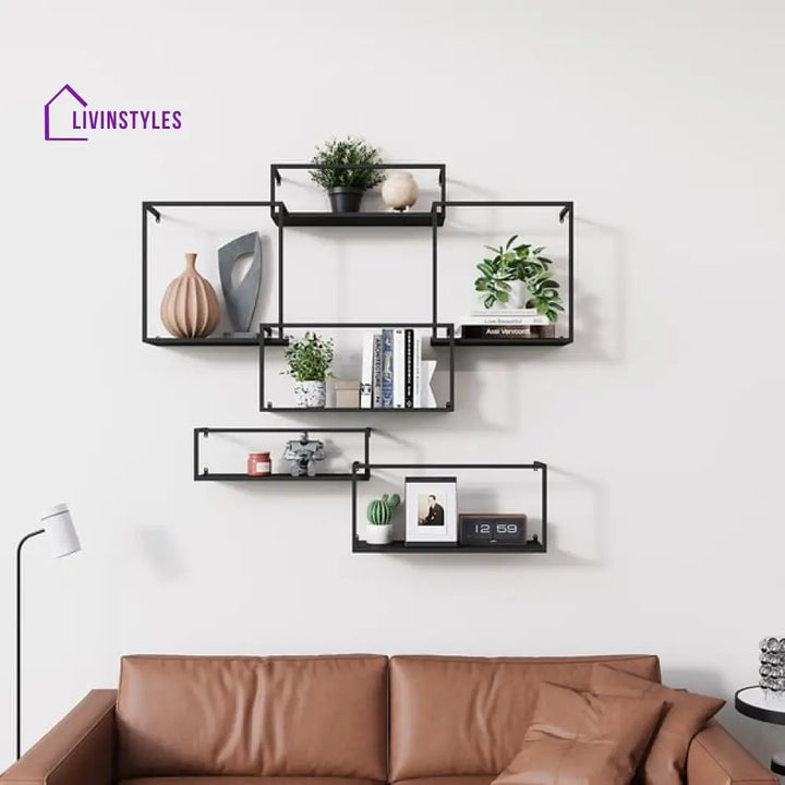 Aaron Metal Wall Shelves