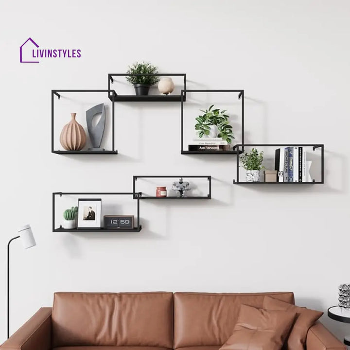 Aaron Metal Wall Shelves