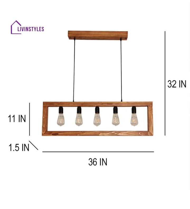 Abacus Brown Series Hanging Lamp Lamps