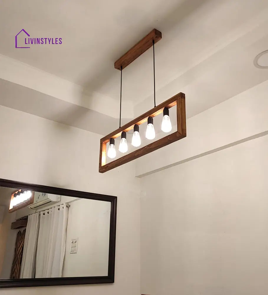 Abacus Brown Series Hanging Lamp Lamps