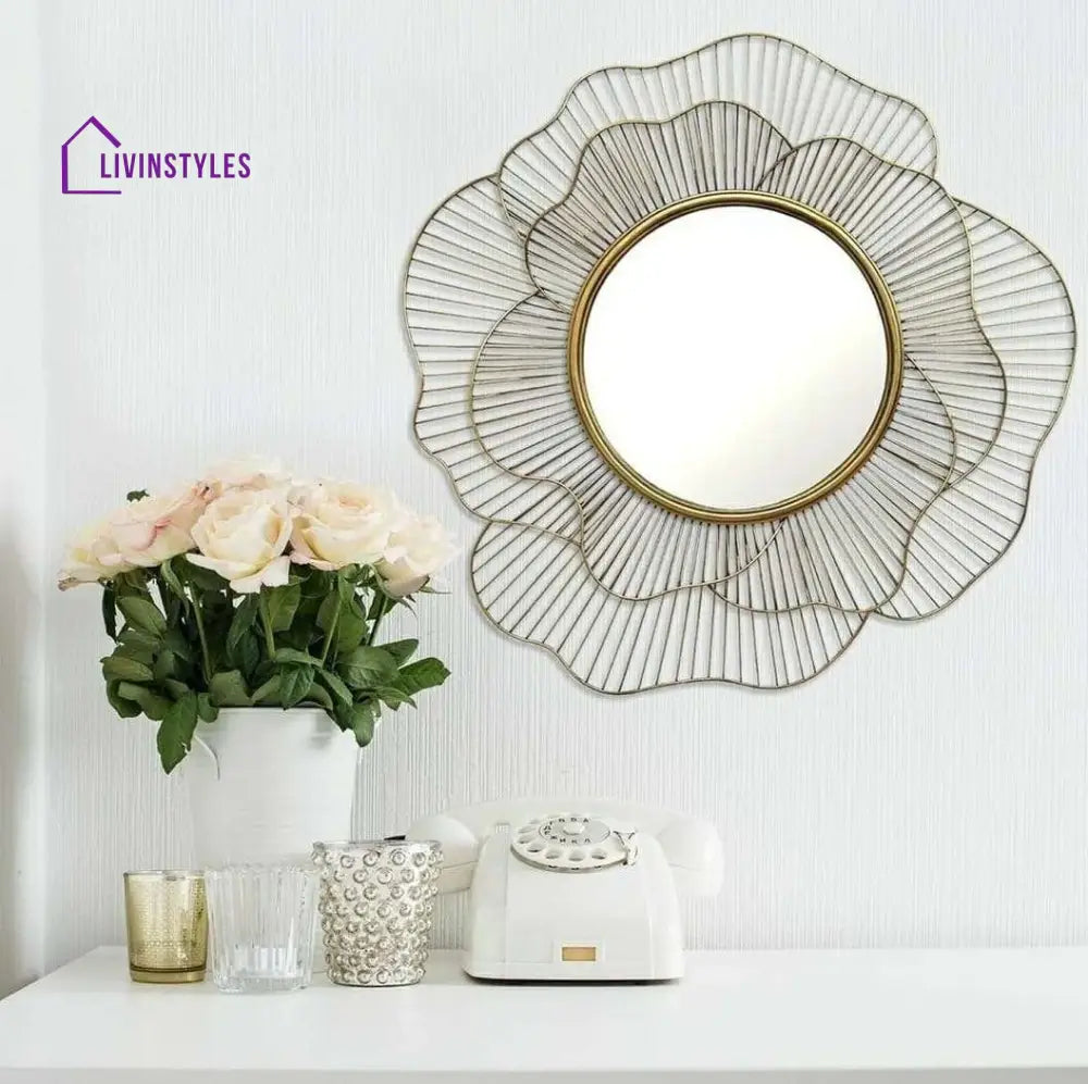 Abhilasha Wired Design Decorative Mirror