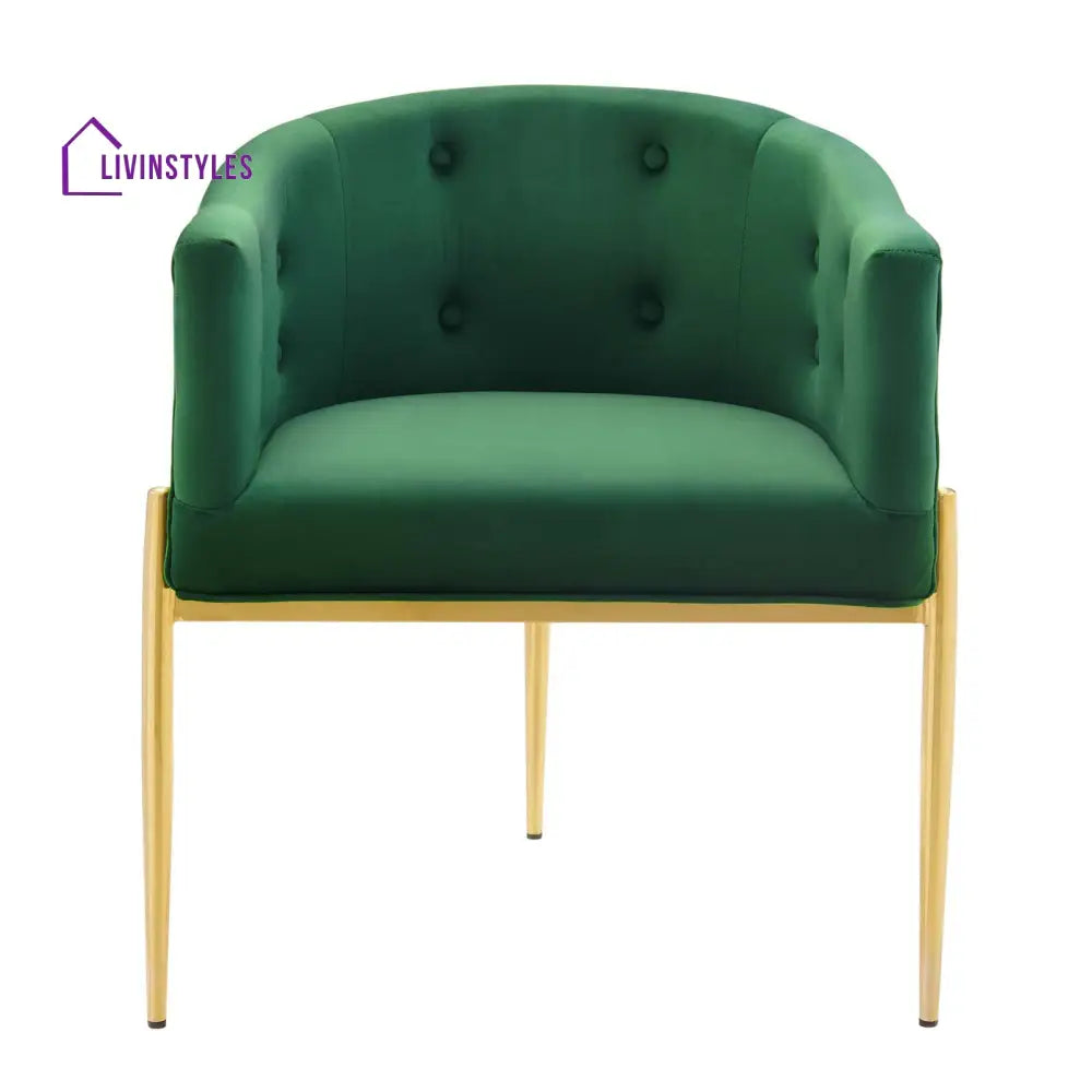 Abhinav Living Room Chair - Green