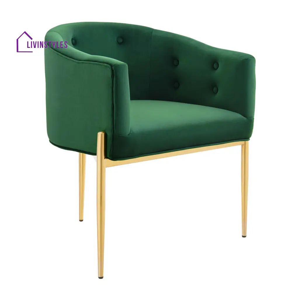 Abhinav Living Room Chair - Green